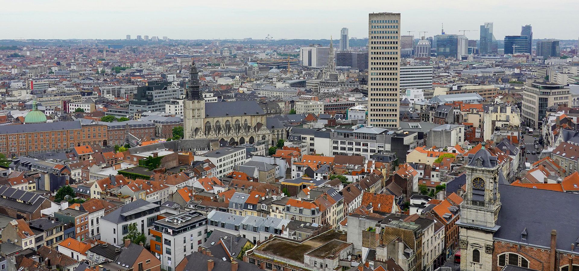 Brussels cityscape