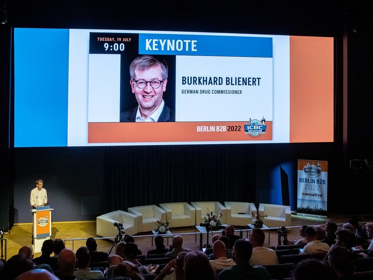 burkhard blienert icbc international cannabis business conference berlin 2022