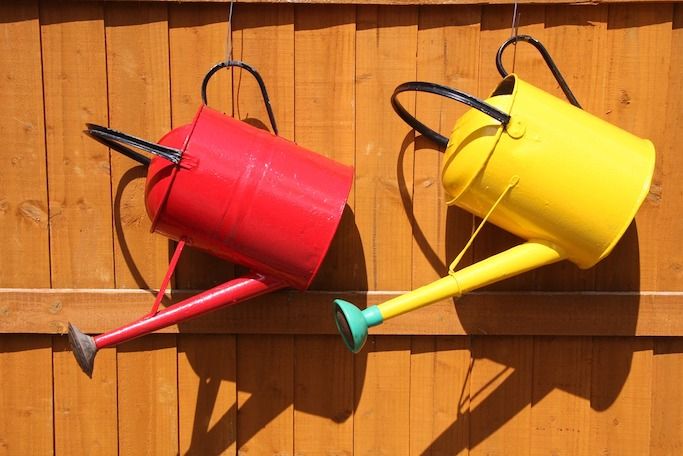 water cans
