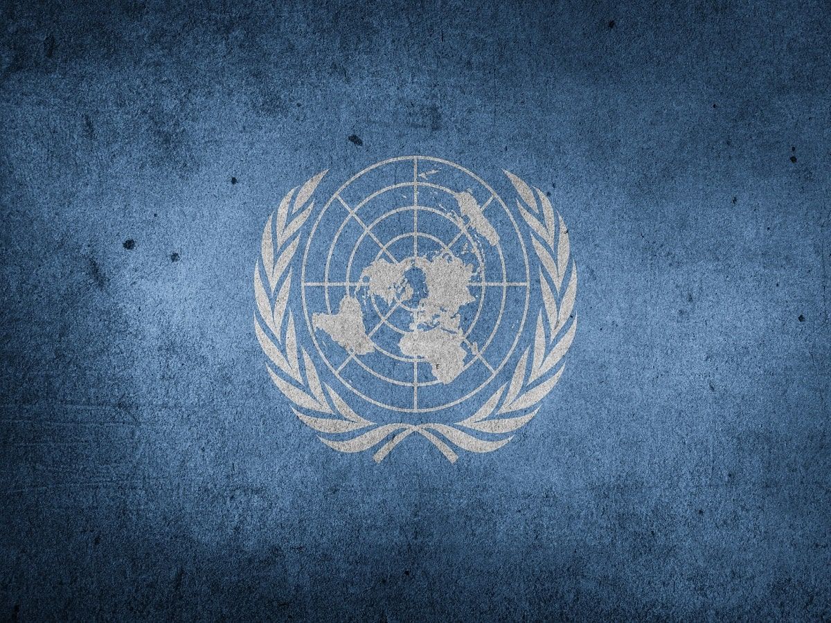 united nations un flag logo