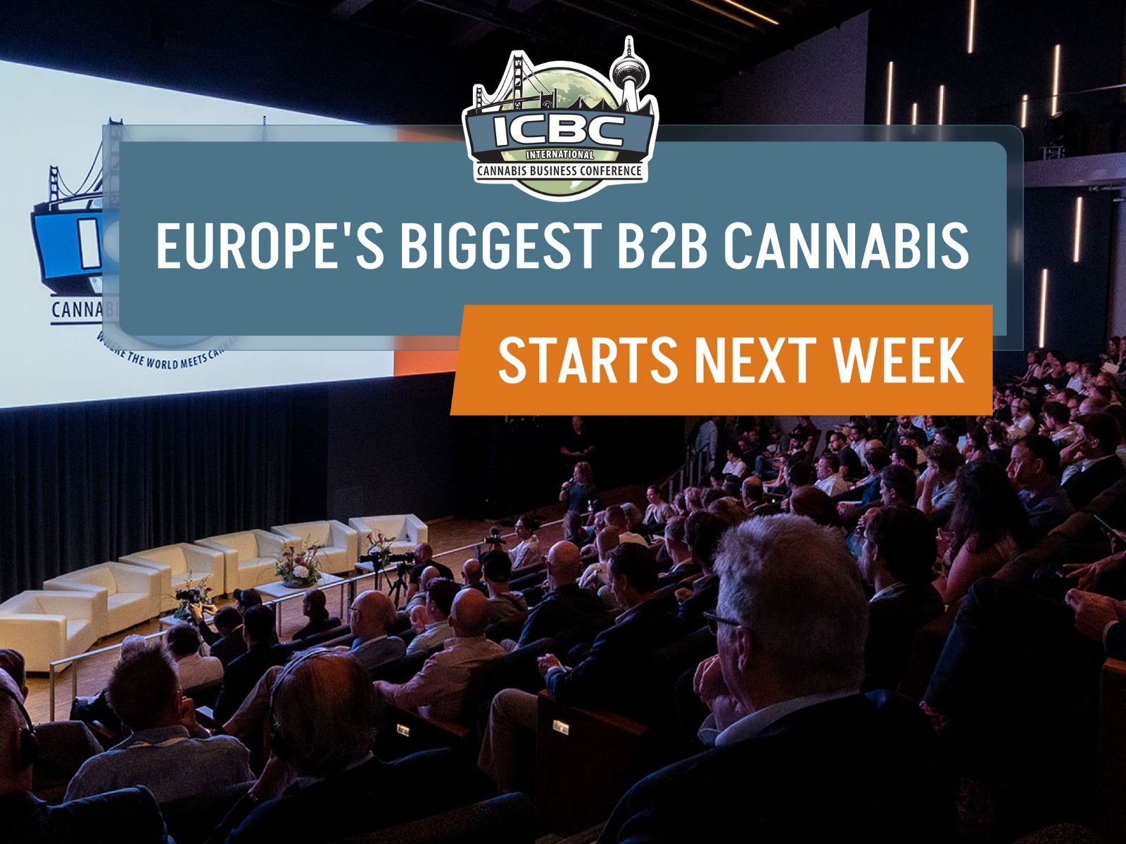 International Cannabis Business Conference Berlin 2023 Crowd