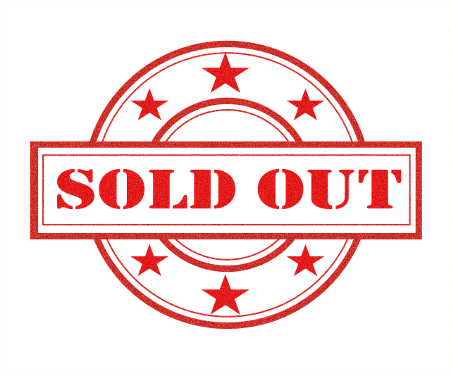 sold out sign