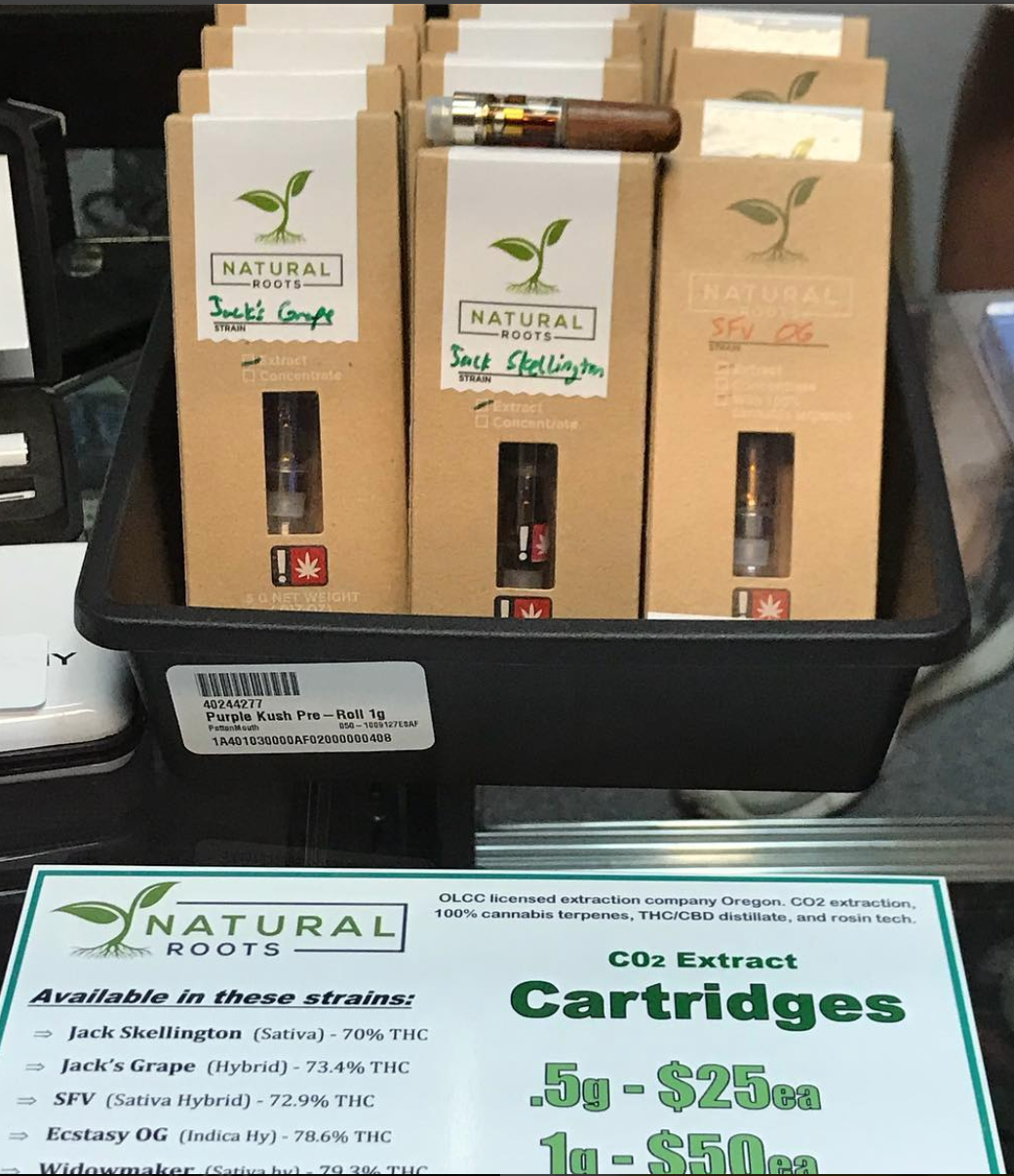 Natural Roots Cartridges