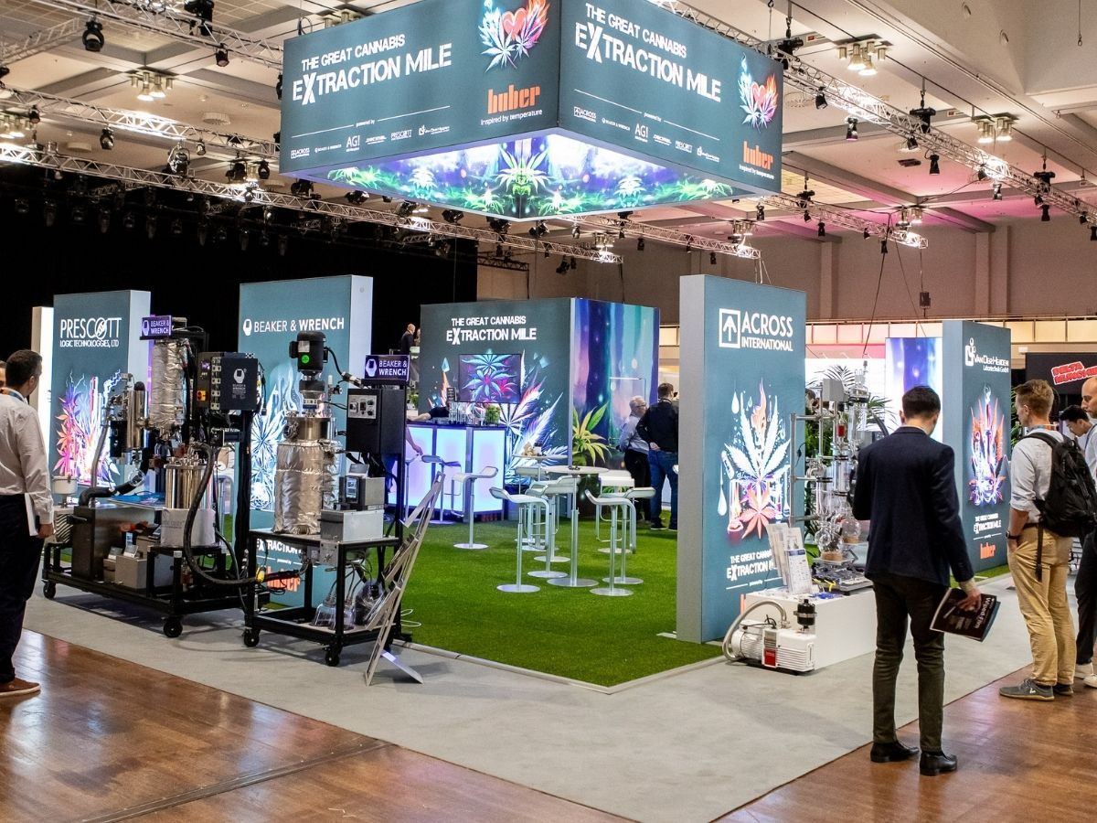 Berlin Exhibition Floor International Cannabis Business Conference