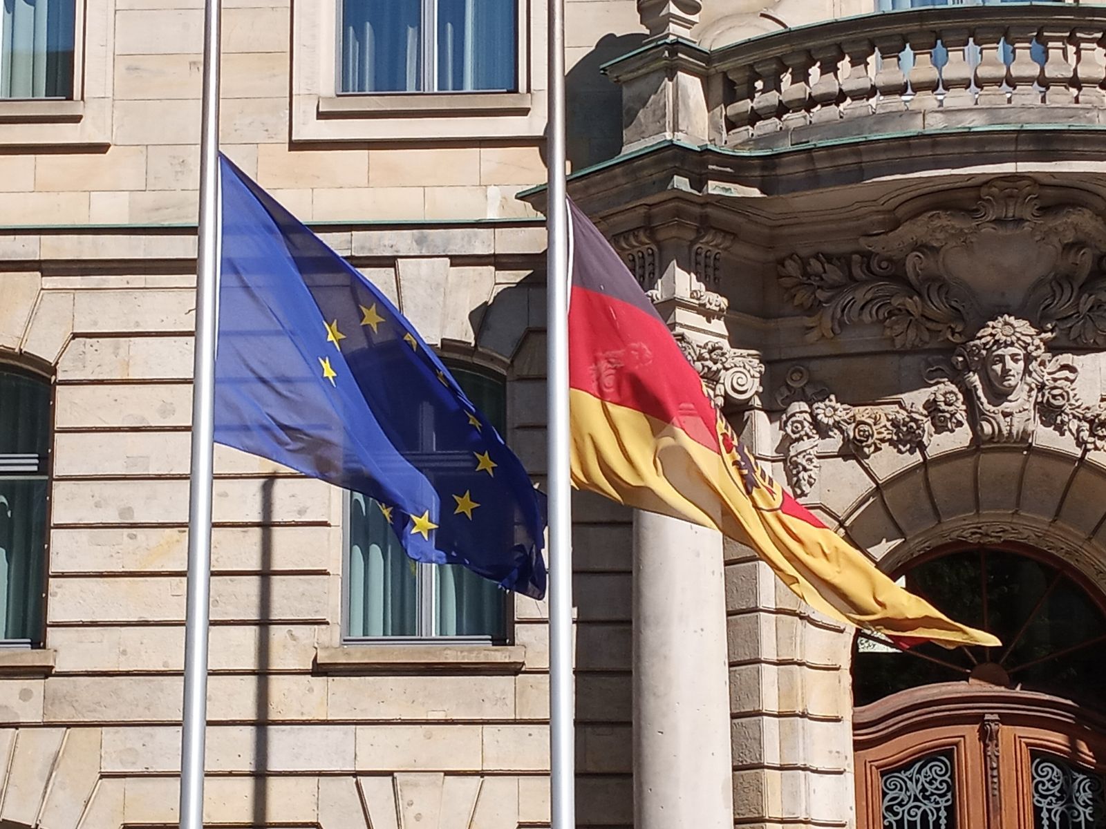 european union flag german germany flag european union flag german germany flag