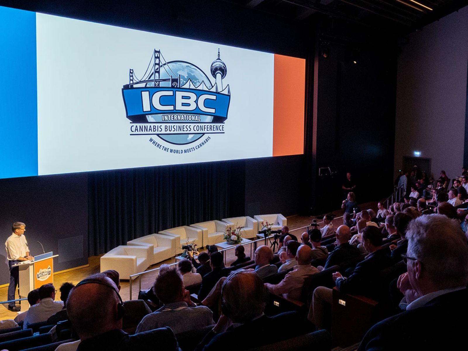 International Cannabis Business Conference 2023 Auditorium Crowd