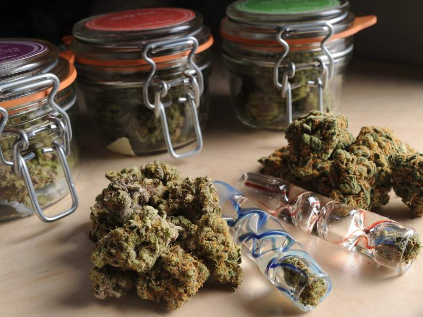 cannabis jars pipes