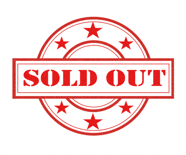 sold out sign