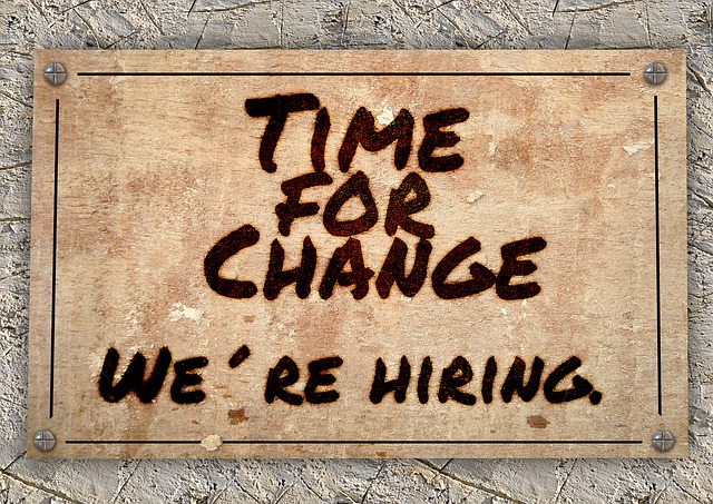 Time for Change We Are Hiring