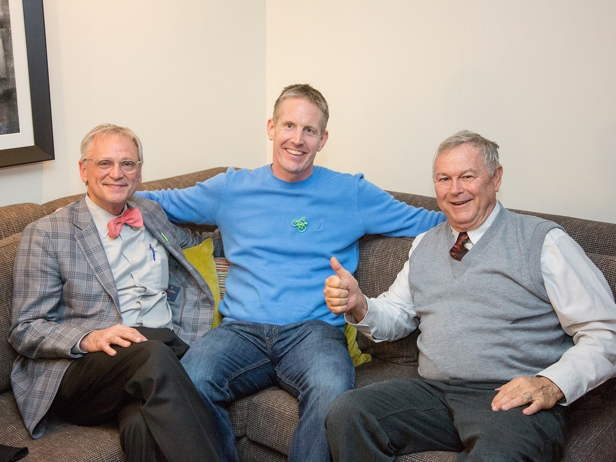 Alex with Congressmen